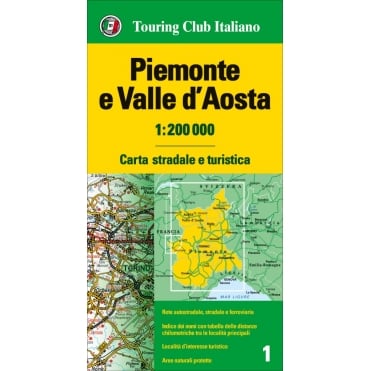 01: Piemonte & Valle D Aosta Regional Map