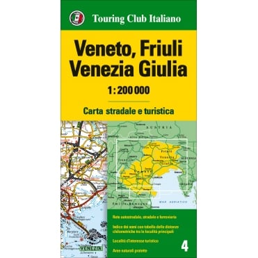 04: Veneto Friuli-Venezia Guilia Regional Map