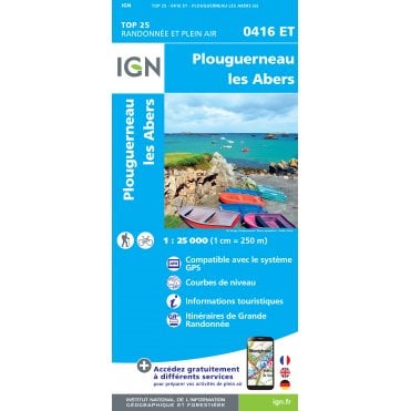 0416ET - Plouguerneau / Les Abers map