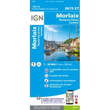0615ET - Morlaix / Plestin-les-Grèves / Carantec map