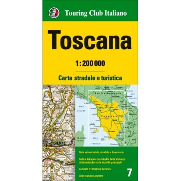 07: Tuscany (Toscana) Regional Map