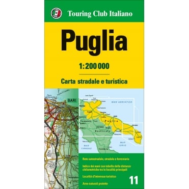 11: Puglia Regional Map
