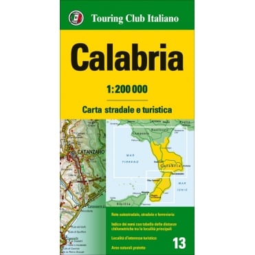 13: Calabria Regional Map