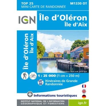 1330OT -  d'Oléron Island - d'Aix Island mini map