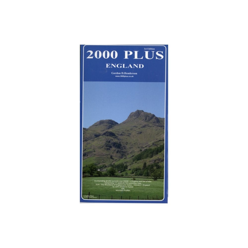 2000 Plus England Map