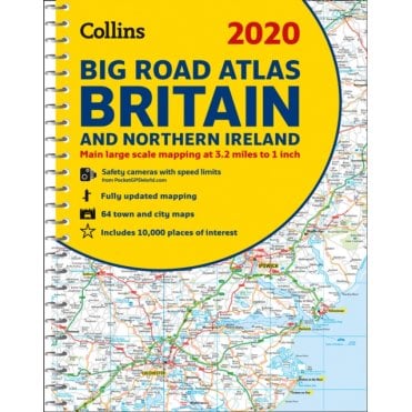 2020 Collins Big Road Atlas Britain