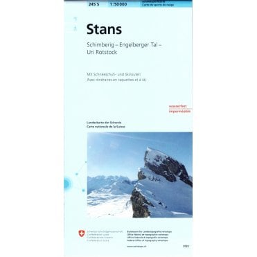 245S: Stans Snowshoe & Ski Map