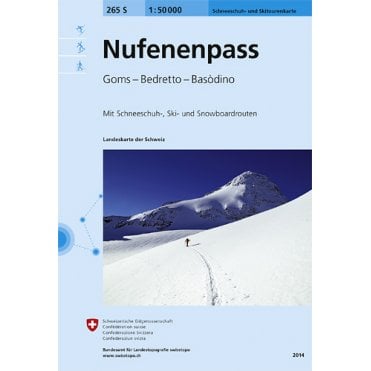 265S: Nuffenpass Snowshoe & Ski Map