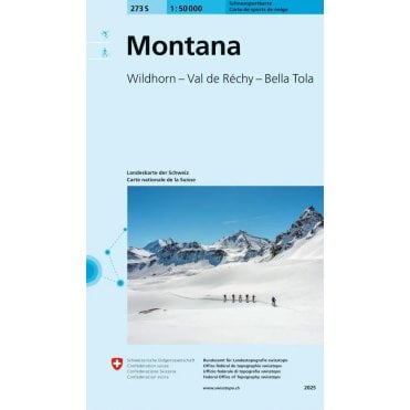 273S: Montana Snowshoe &Ski Map