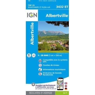 3432ET - Albertville map