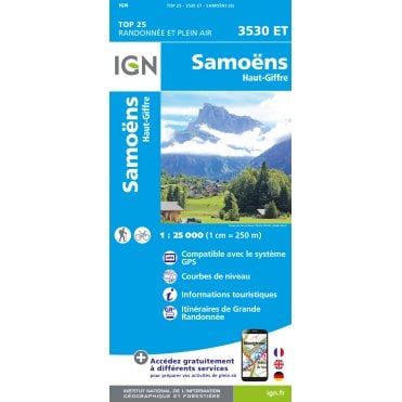 3530ET - Samoëns / Haut-Giffre map