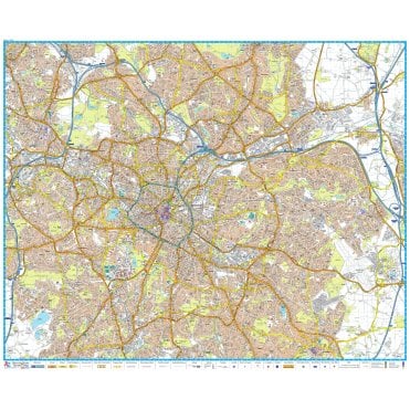 A-Z Birmingham Street Map