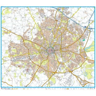 A-Z Coventry Street Map