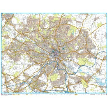A-Z Leeds Street Map