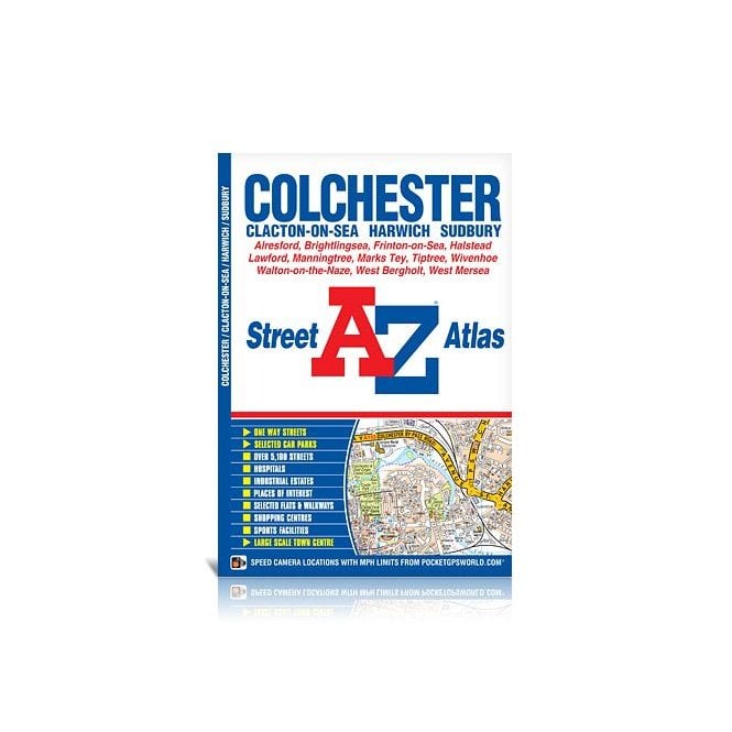 Colchester A-Z Street Atlas | Published by the A-Z Map Company.