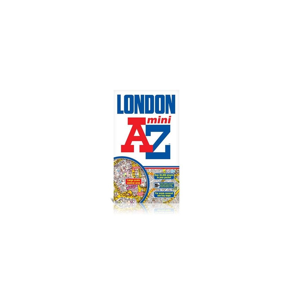 A-Z Mini London Street Atlas – Pocket Sized Map Book (Good Condition)