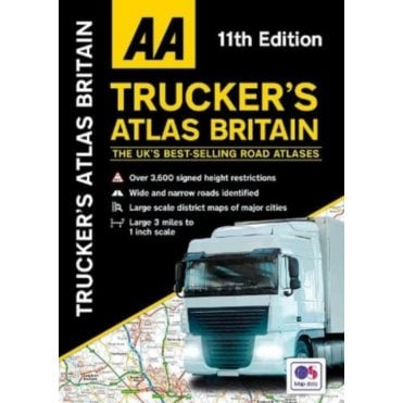 AA Road Atlas: Truckers Atlas Britain