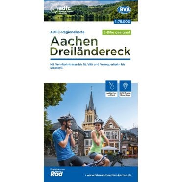 Aachen/Dreiländereck Regional Cycling Map