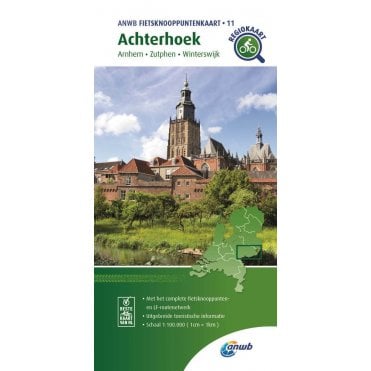 Achterhoek - ANWB Netherlands Bicycle Junction Map 11