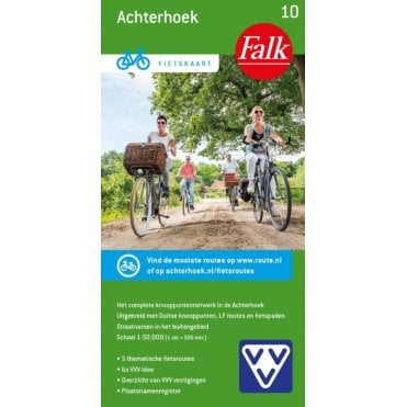 Achterhoek (Netherlands) - Falk 1:50k Cycling Map 10
