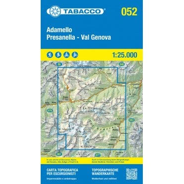 Adamello / Presanella | Tabacco, map 052