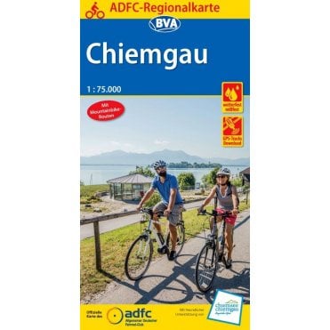 Chiemgau Regional Cycling Map