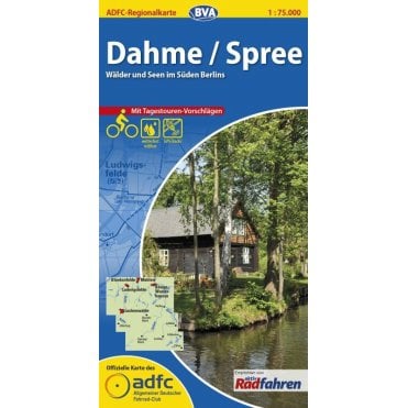 Dahme/Spree Regional Cycling Map