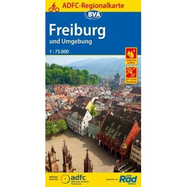 Freiburg und Umgebung Regional Cycling Map