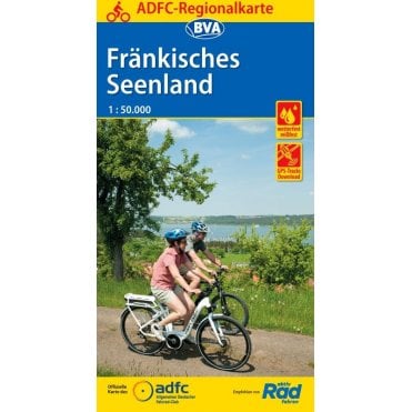Fränkisches Seenland Regional Cycling Map
