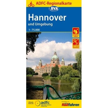 Hannover und Umgebung Regional Cycling Map