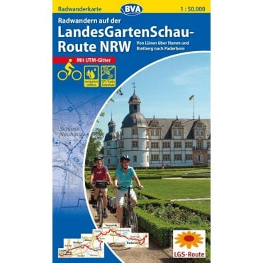 LandesGartenSchau Route NRW Cycling Map