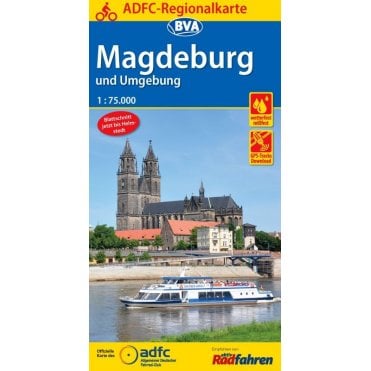 Magdeburg und Umgebung Regional Cycling Map