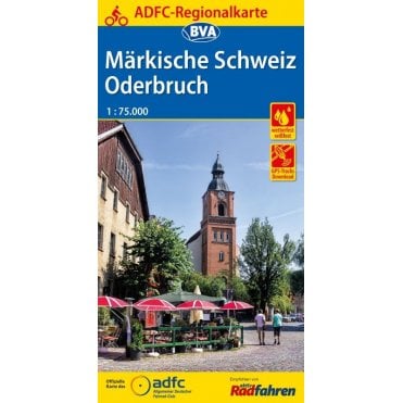 Märkische Schweiz/Oderbruch Regional Cycling Map