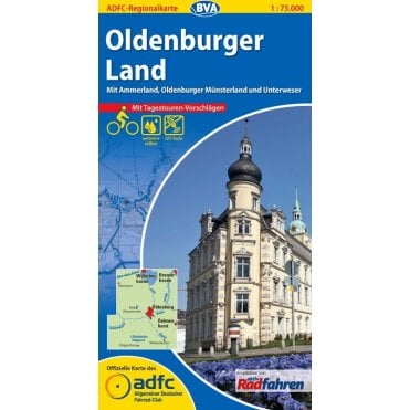 Oldenburger Land Regional Cycling Map