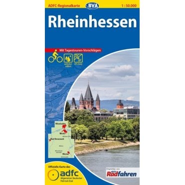 Rheinhessen Regional Cycling Map