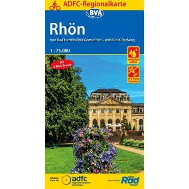 Rhön Regional Cycling Map