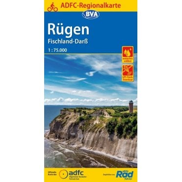 Rügen/Fischland-Darß Regional Cycling Map
