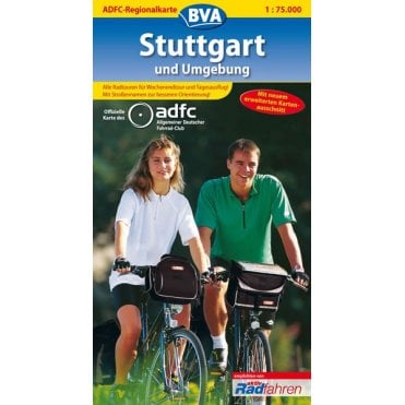 Stuttgart und Umgebung Regional Cycling Map