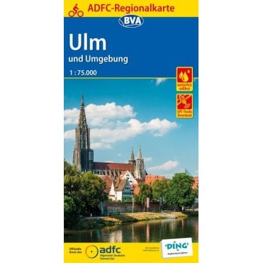 Ulm und Umgebung Regional Cycling Map