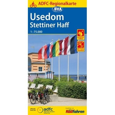 Usedom/Stettiner Haff Regional Cycling Map