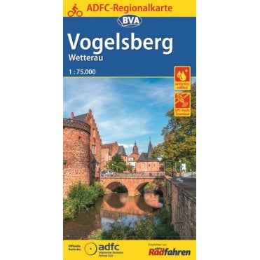Vogelsberg/Wetterau Regional Cycling Map