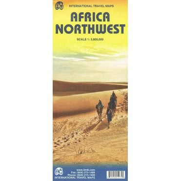 Africa NorthWest Travel Map