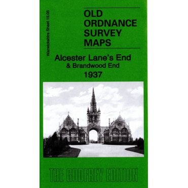 Alcester Lane's End & Brandwood End 1937 (Warwickshire Sheet 19.05) - Old OS Maps