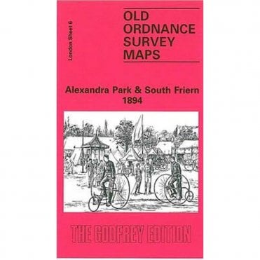 Alexandra Park & South Friern 1894 (London Sheet 6.2) - Old OS Maps