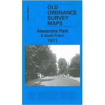 Alexandra Park & South Friern 1911 (London Sheet 6.3) - Old OS Maps