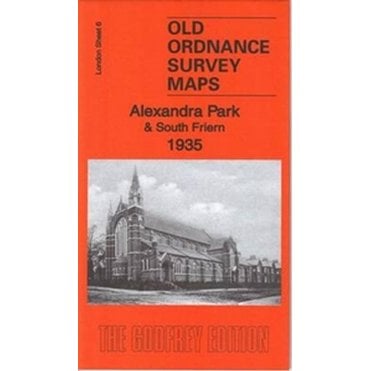 Alexandra Park & South Friern 1935 (London Sheet 6.4) - Old OS Maps