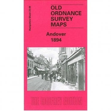 Andover 1894 (Hampshire Sheet 23.08) - Old OS Maps