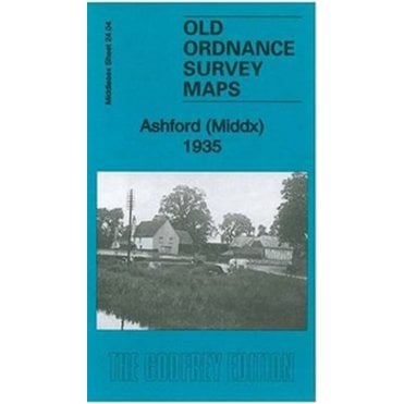Ashford (Middx) 1935 (Middlesex Sheet 24.04) - Old OS Maps