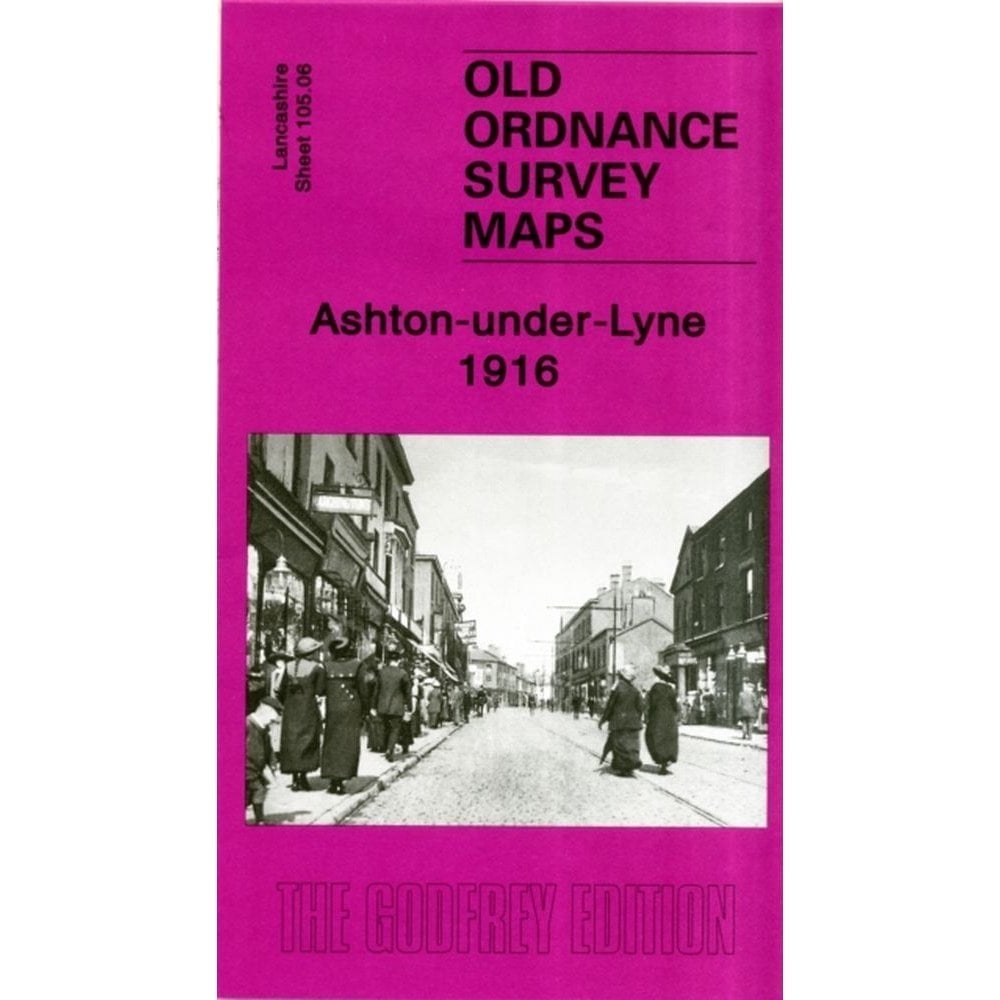 Ashton-under-Lyne 1916 (Lancashire Sheet 105.06a) - Old OS Maps