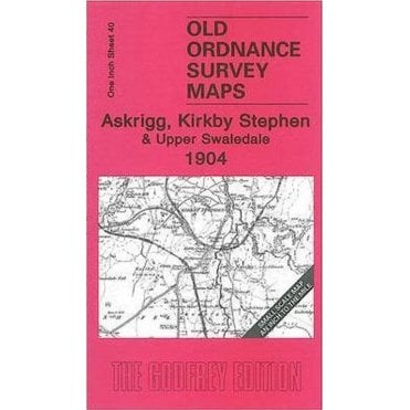Askrigg, Kirkby Stephen & Upper Swaledale 1904 (Inch To The Mile Sheet 40) - Old OS Maps